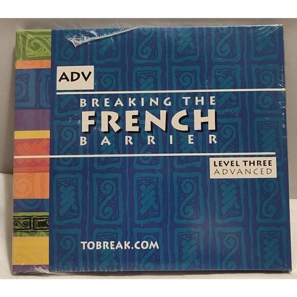 Breaking the French Barrier, Level III Advanced Student Edition workbook 3 CD se - Picture 4 of 6